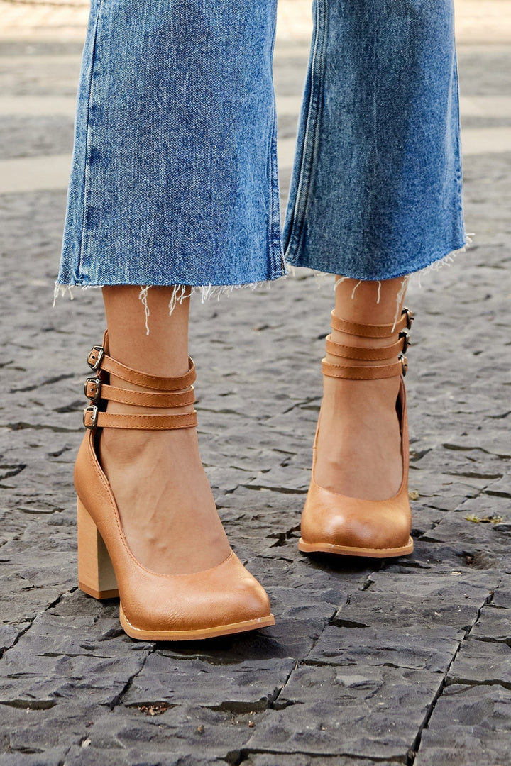 Women's Heels | Elegant Ankle Strap | Summer