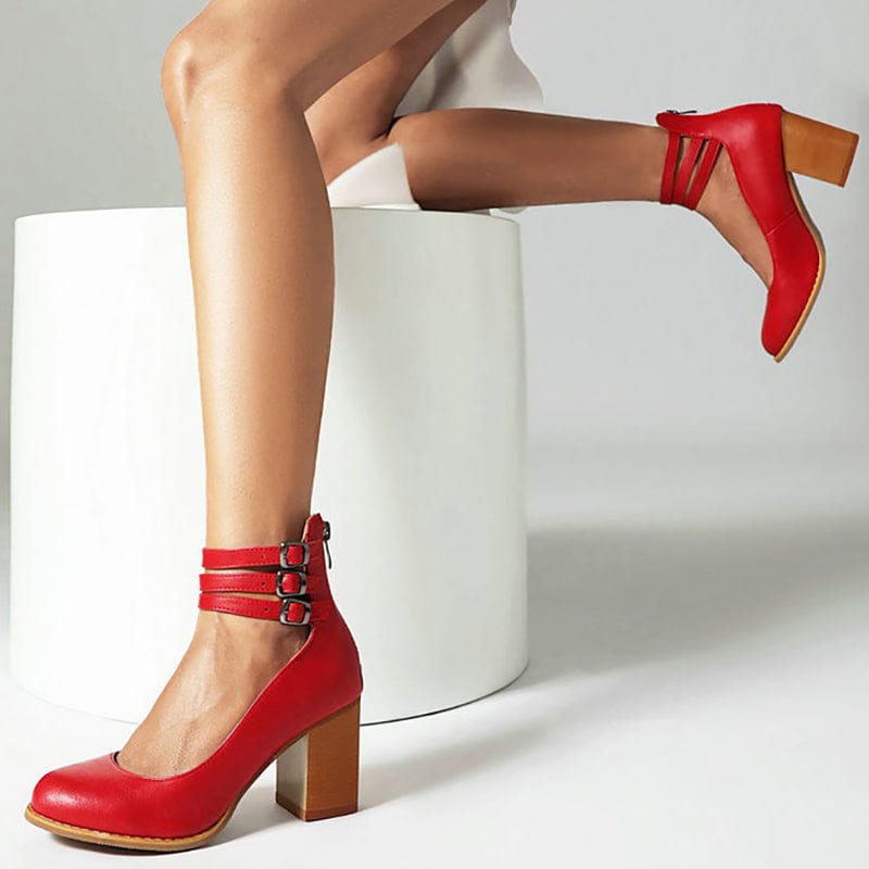 Women's Heels | Elegant Ankle Strap | Summer