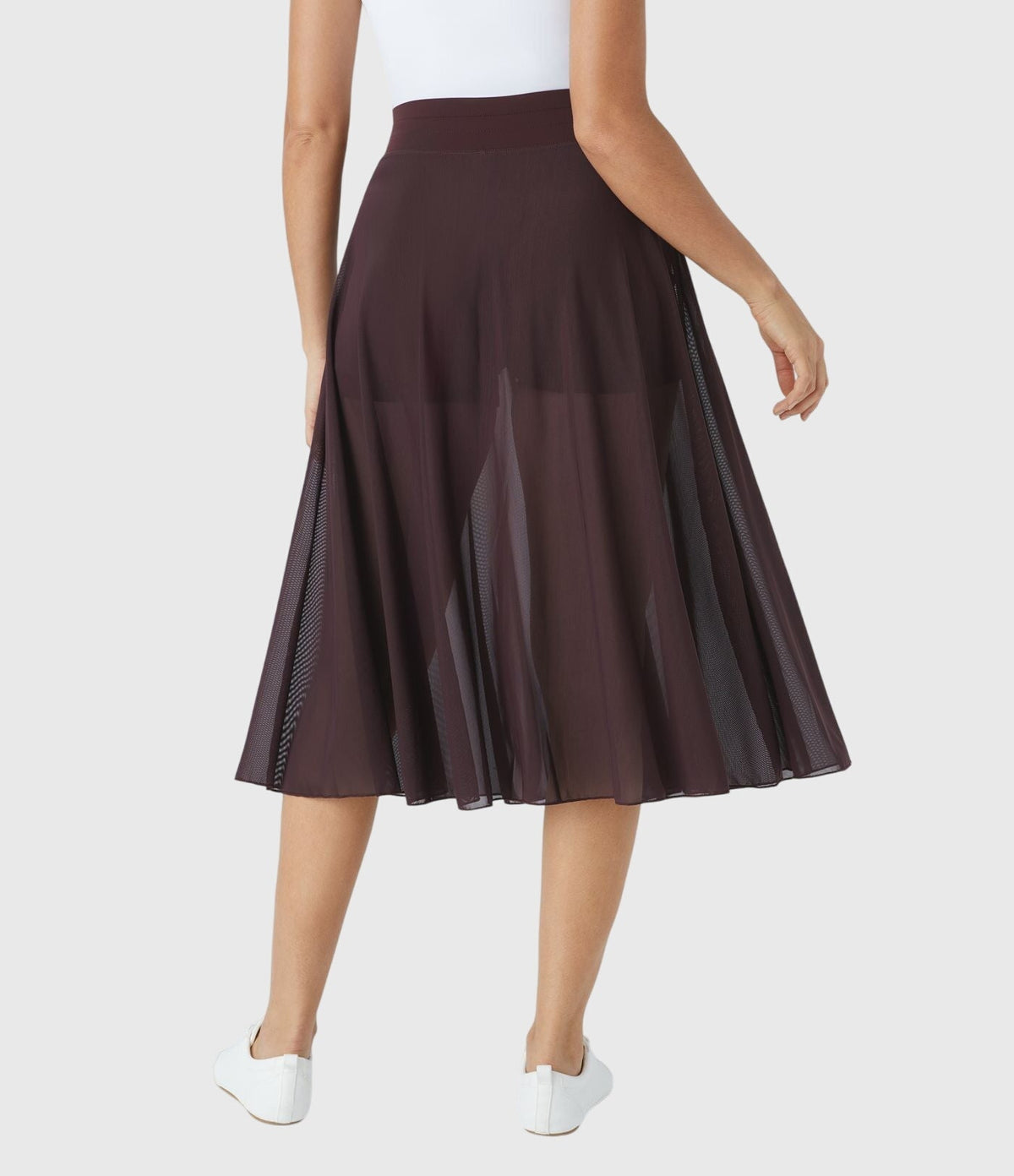 Women's High-Waisted A-Line Skirt - Elegant Everyday Wear | Spring