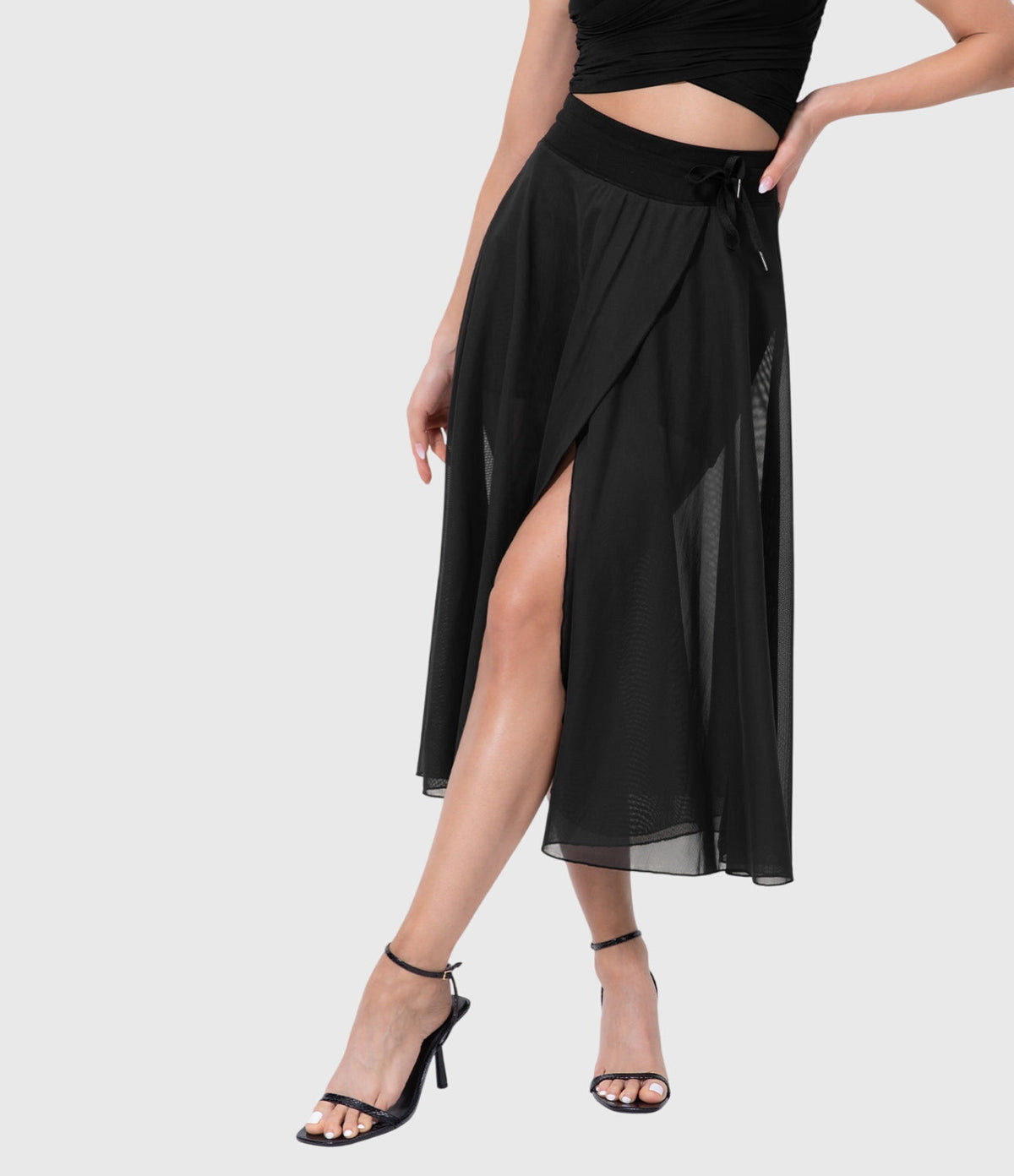 Women's High-Waisted A-Line Skirt - Elegant Everyday Wear | Spring
