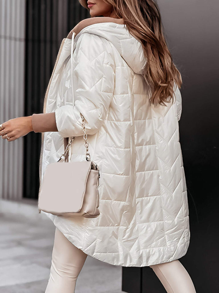 Women's Hooded Jacket | Structured Warmth | Winter