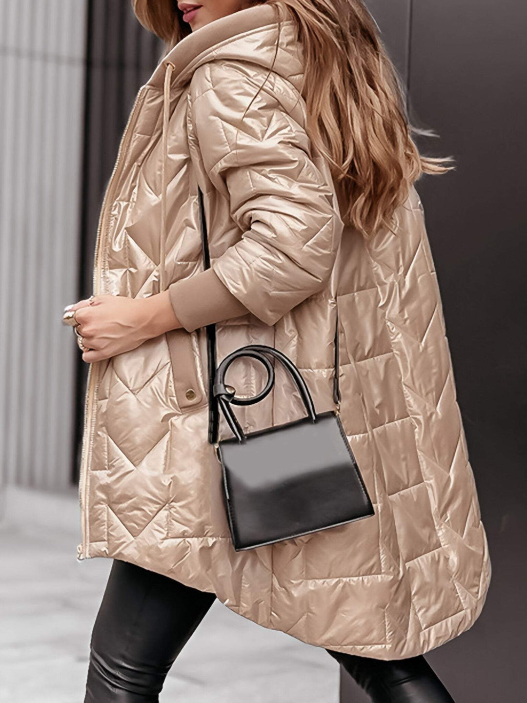 Women's Hooded Jacket | Structured Warmth | Winter