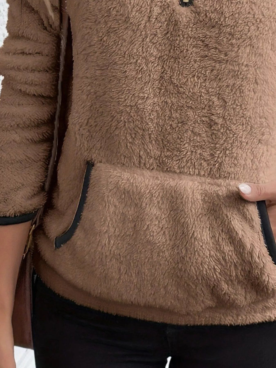 Women's Hoodie | Half-Zip | Winter