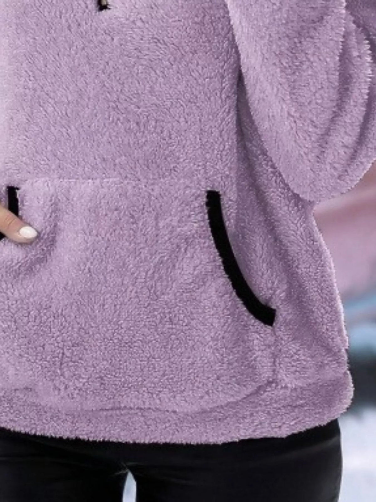 Women's Hoodie | Half-Zip | Winter