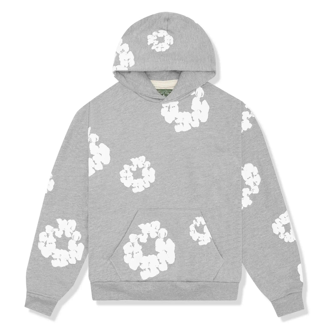Women's Hoodie Set | Relaxed | Drawstring | Winter - Grey