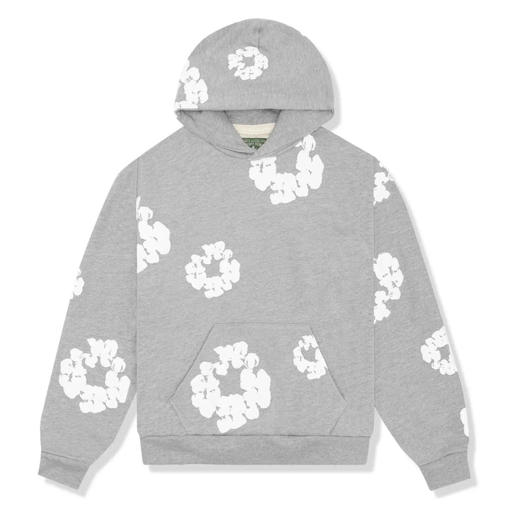 Women's Hoodie Set | Relaxed | Drawstring | Winter - Grey