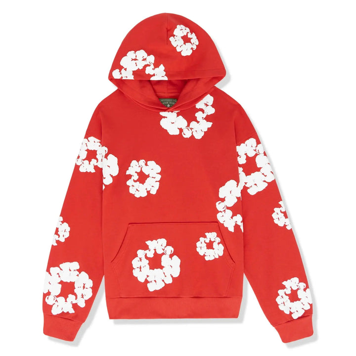 Women's Hoodie Set | Relaxed | Drawstring | Winter - Red
