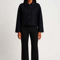 Women's Jacket | Minimalist Collar | Modern | Autumn