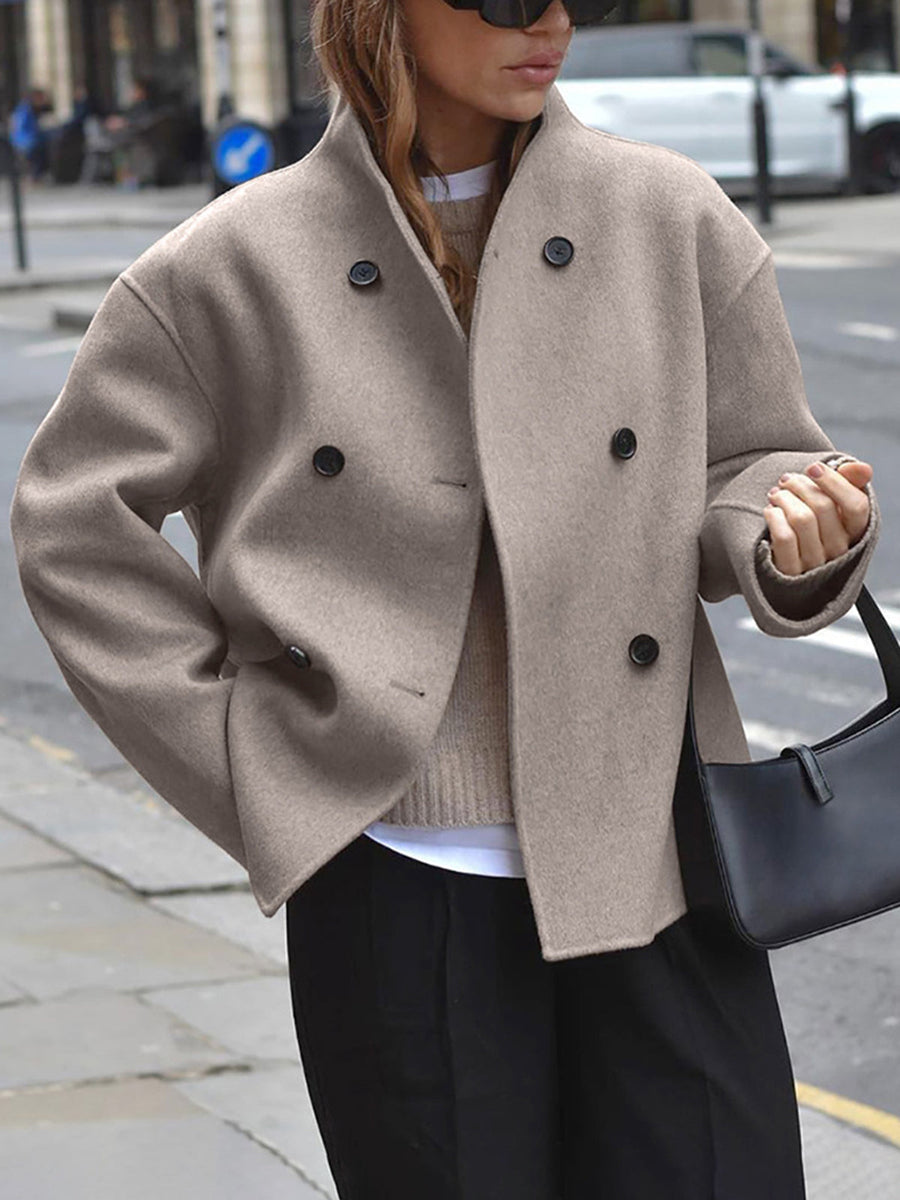 Women's Jacket | Oversized | Winter - Taupe