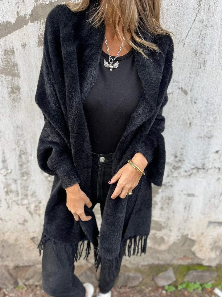 Women's Jacket | Tailored | Button-Down | Winter - Black