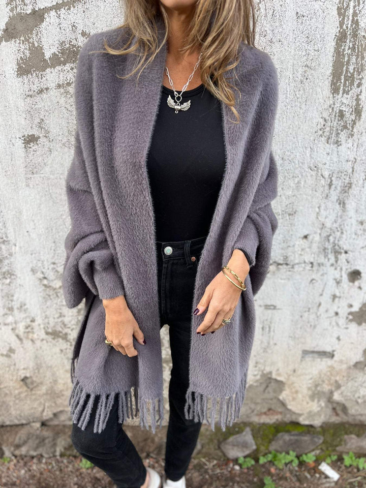 Women's Jacket | Tailored | Button-Down | Winter - Gray