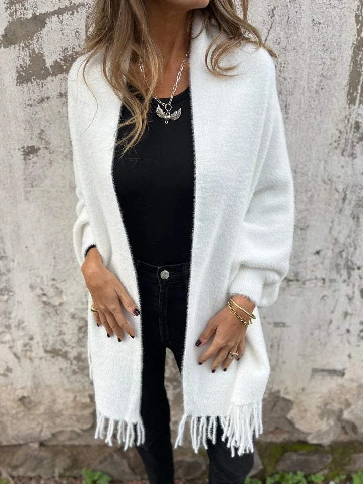 Women's Jacket | Tailored | Button-Down | Winter - White