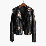 Women's Jacket | Tailored | Embroidered | Autumn - Black