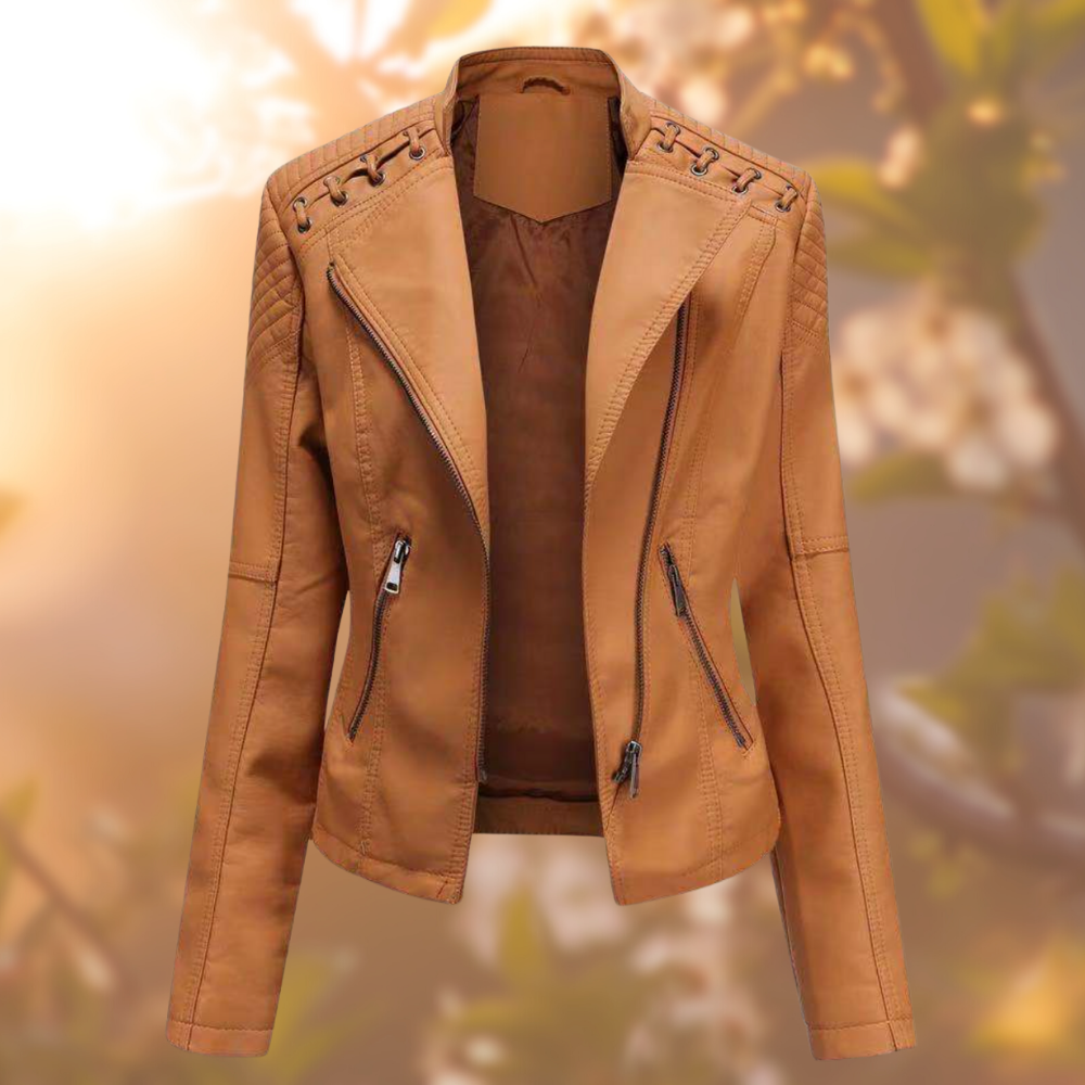Women's Jacket | Tailored | Everyday Elegance | Autumn - Camel