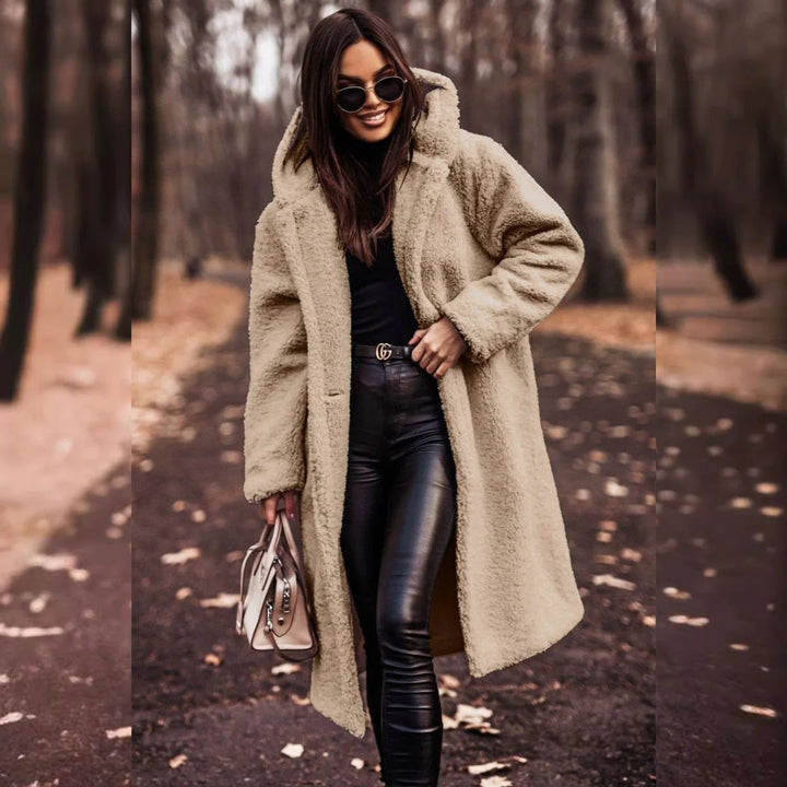 Women's Jacket | Tailored | Mid-Length | Autumn - Beige