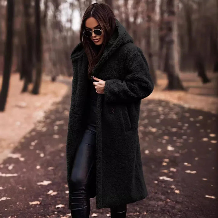 Women's Jacket | Tailored | Mid-Length | Autumn - Black