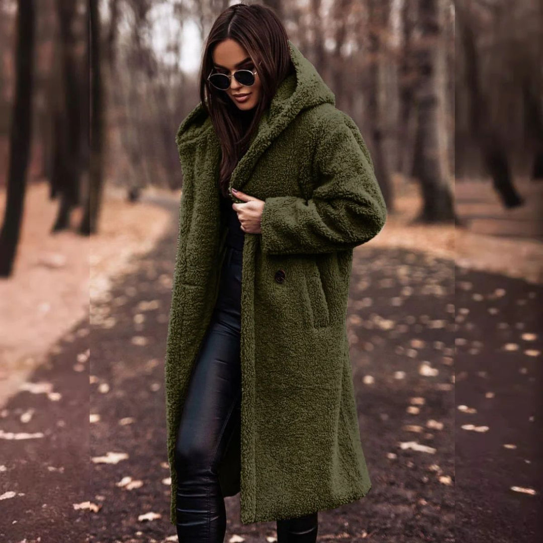 Women's Jacket | Tailored | Mid-Length | Autumn - Green