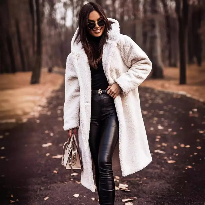 Women's Jacket | Tailored | Mid-Length | Autumn - White