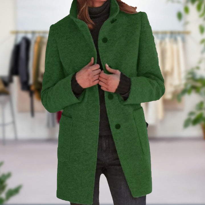 Women's Jacket | Tailored | Mid-Length | Spring - Green