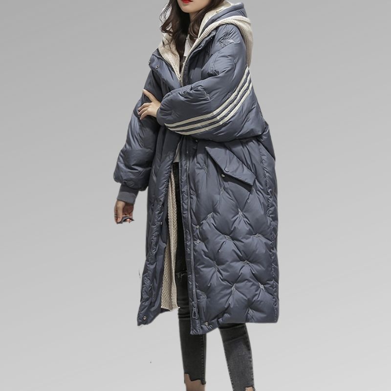 Women's Jacket | Tailored | Quilted | Winter - Navy