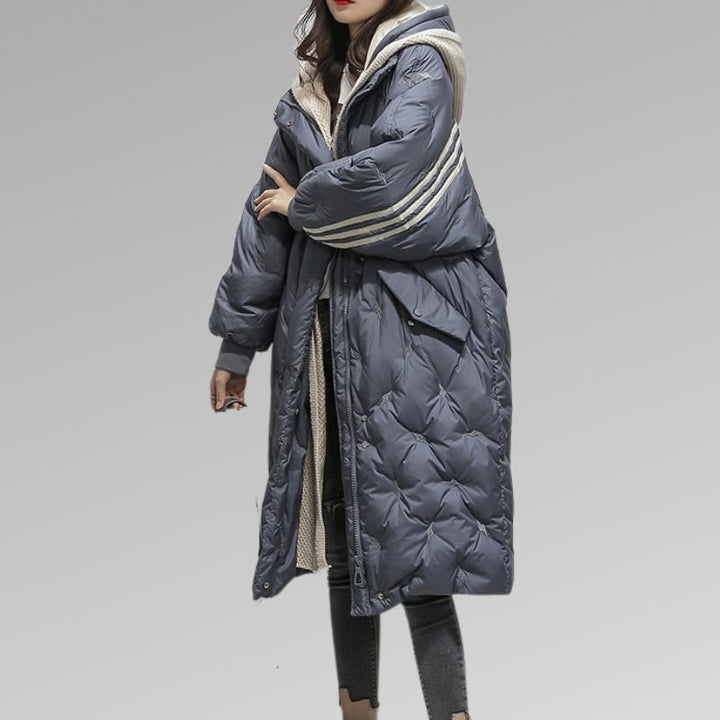 Women's Jacket | Tailored | Quilted | Winter - Navy