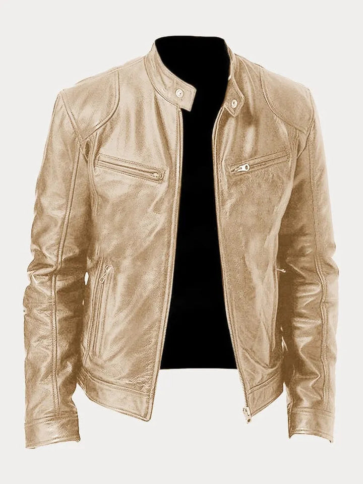 Women's Jacket | Tailored | Zip-Up | Autumn - Gold