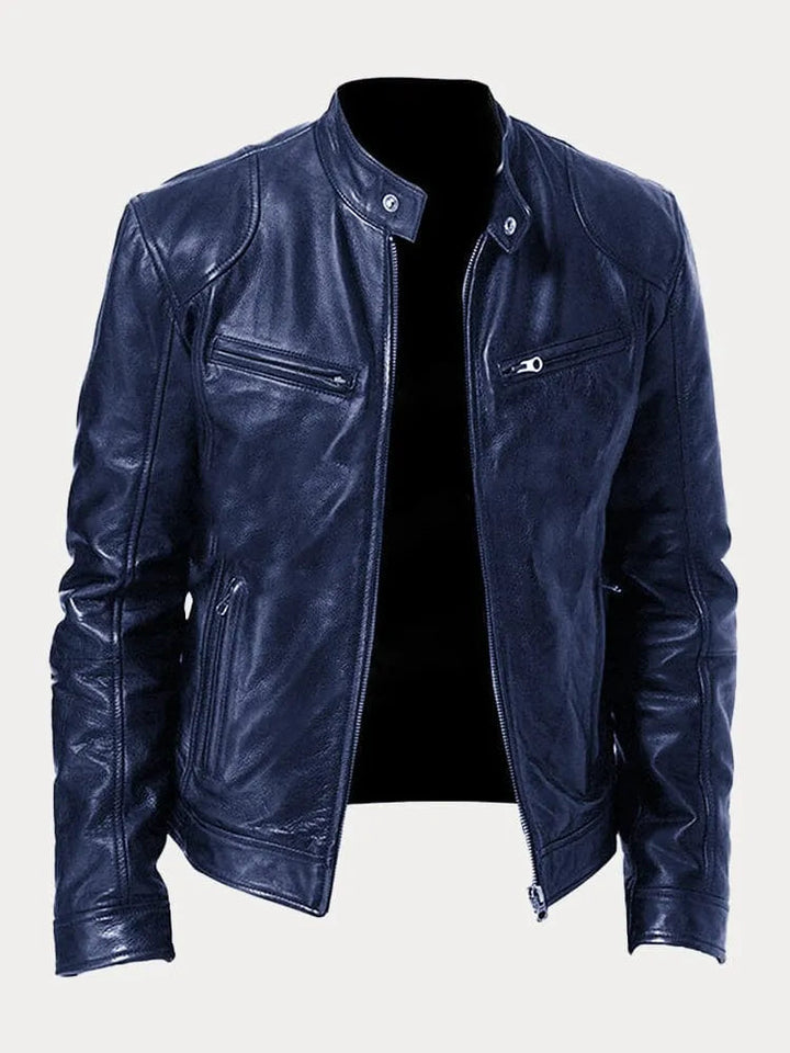Women's Jacket | Tailored | Zip-Up | Autumn - Navy