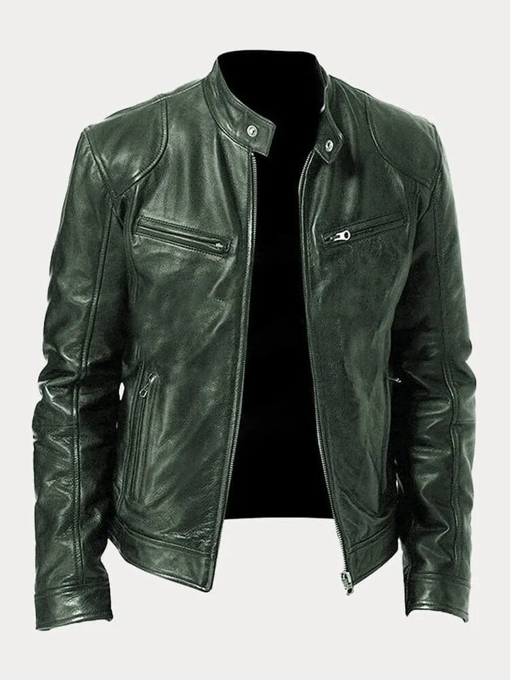 Women's Jacket | Tailored | Zip-Up | Autumn - Olive