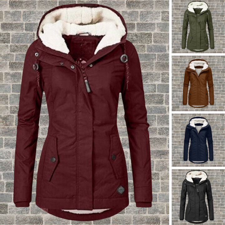 Women's Jacket | Water-Resistant | Hooded | Winter