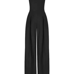 Women's Jumpsuit | Strapless Elegant | Wide Leg | Spring