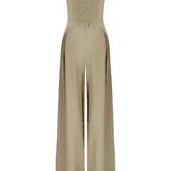 Women's Jumpsuit | Strapless Elegant | Wide Leg | Spring