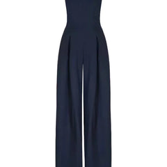 Women's Jumpsuit | Strapless Elegant | Wide Leg | Spring