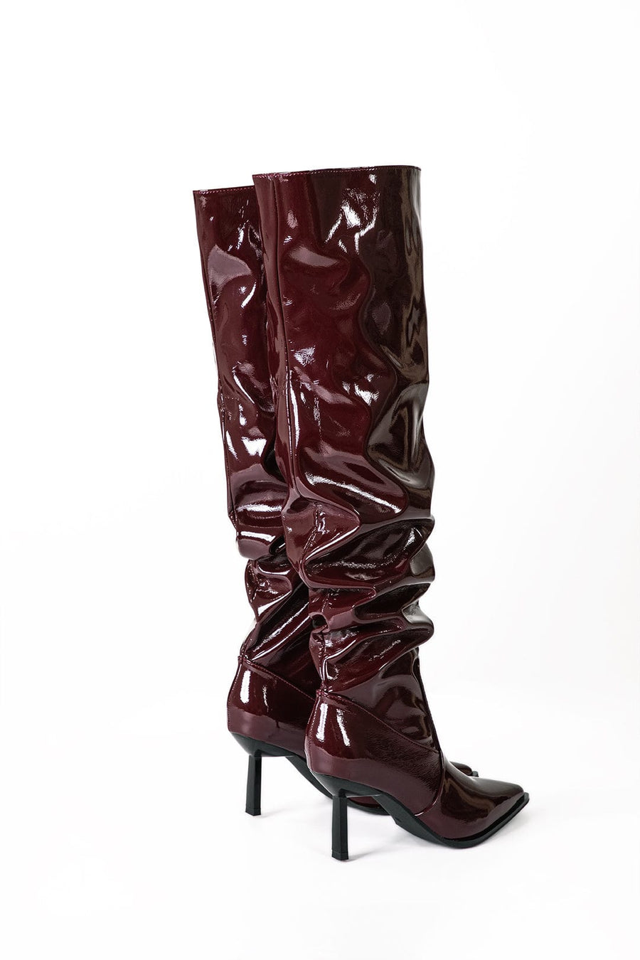 Women's Knee-High Boots | Patent Leather | Fall