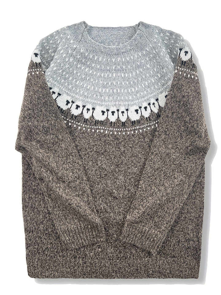 Women's Knit Jumper | Oversized Long Sleeve | Winter