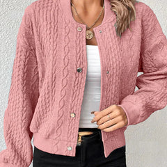 Women's Knit Vest | Cozy Short | Winter - Rose