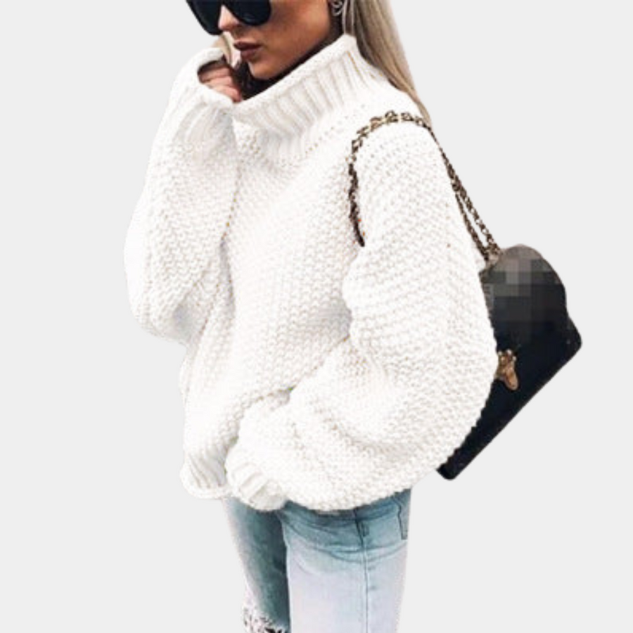 Women's Knitwear | Oversized | Winter - White