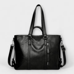 Women's Large Leather Bag - Olivia