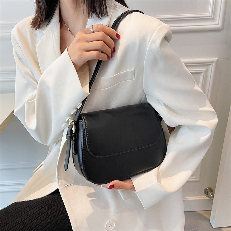 Women's Leather Handbag | Handcrafted | Winter - Black