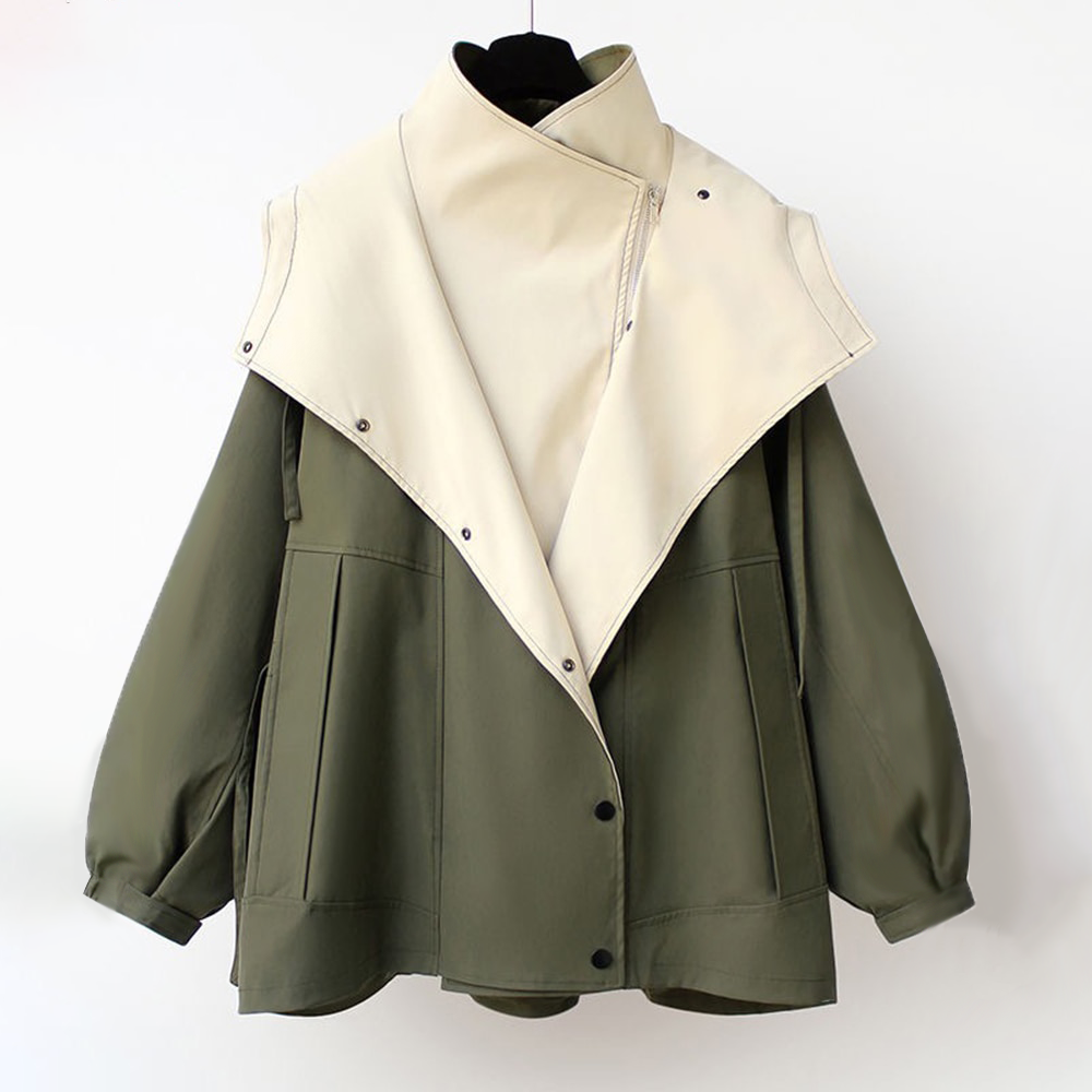 Women's Lightweight Jacket - Adjustable Waist Water-Repellent | Autumn