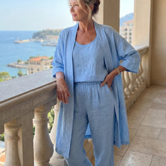 Women's Lightweight Linen Set - Relaxed Fit | Spring