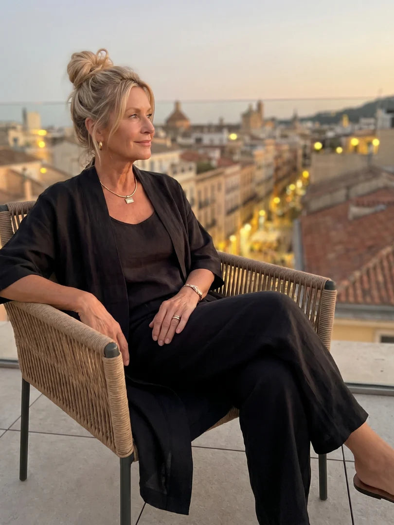 Women's Lightweight Linen Set - Relaxed Fit | Spring