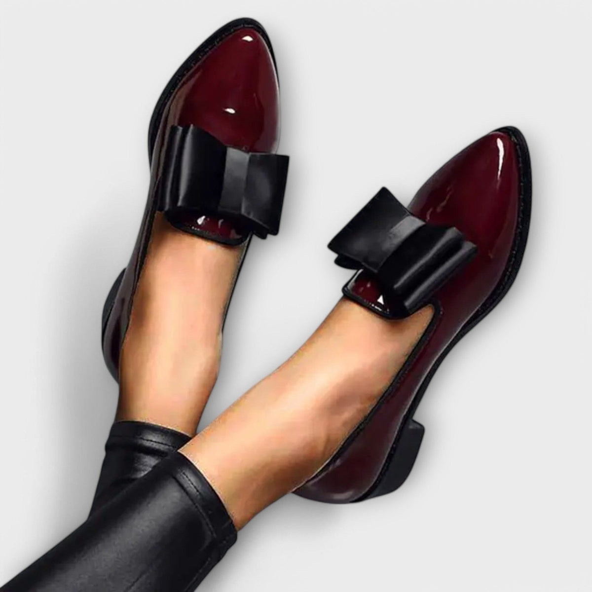 Women's Lightweight Loafers - Everyday Slip-On Comfort | Autumn - Red