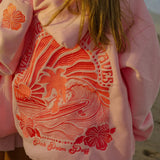 Women's Lightweight Summer Hoodie - Breathable Casual Layer - Pink