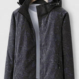 Women's Lightweight Summer Jacket with Removable Hood - Black