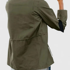 Women's Lightweight Utility Jacket Drawstring Waist | Spring