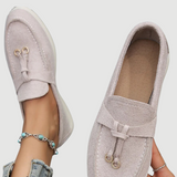 Women's Loafers | Comfortable | Slip-On | Multi-Color | Autumn - Beige