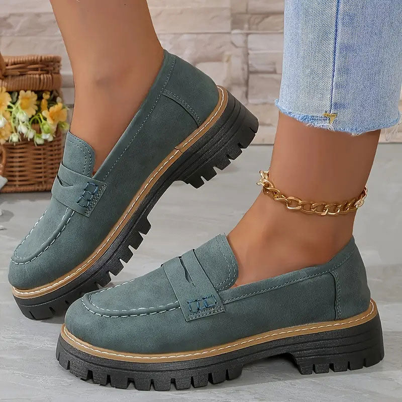 Women's Loafers | Elegant Slip-On | Autumn