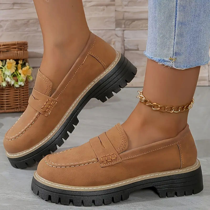 Women's Loafers | Elegant Slip-On | Autumn