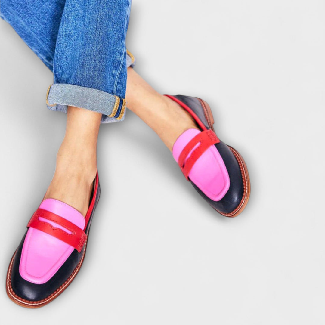 Women's Loafers | Elegant Slip-On | Summer - Pink