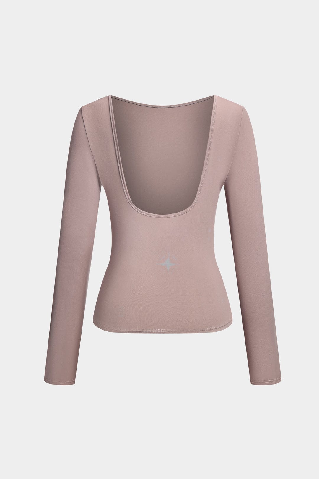 Women's Long Sleeve Top | Deep Back | Bodycon | Autumn